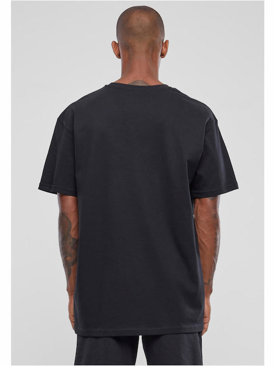 Men's Undershirt Short-sleeved in Black Color