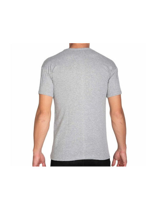 Maax Underwear Men's Short Sleeve Undershirt Gray