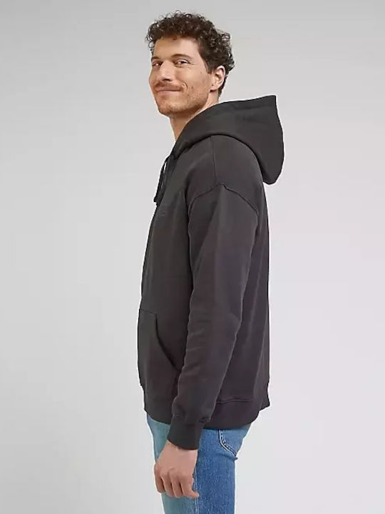 Sweatshirt with Hood Black