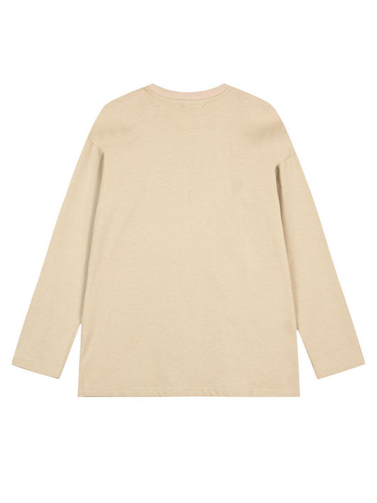 Energiers Kids Blouse Long Sleeve Beige