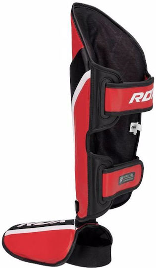 RDX Shin Guards Adults Red