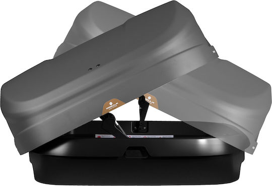 Modula Falcon Μπαγκαζιέρα Οροφής Αυτοκινήτου 550lt Γκρι Matt