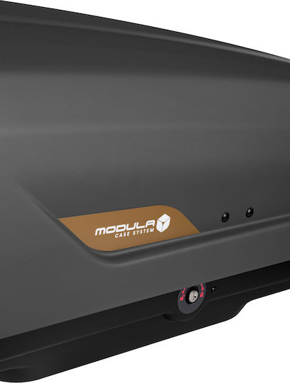 Modula Falcon Μπαγκαζιέρα Οροφής Αυτοκινήτου 400lt Γκρι Matt