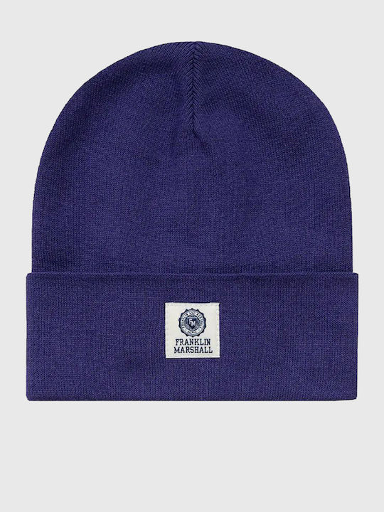 Beanie Männer Beanie Gestrickt in Lila Farbe