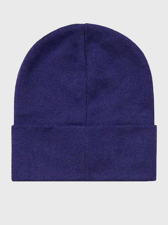 Beanie Männer Beanie Gestrickt in Lila Farbe