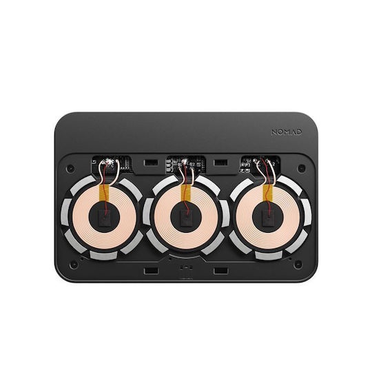Nomad Ασύρματος Φορτιστής (Qi Pad) και Καλώδιο USB-C 10W Power Delivery Μαύρος (Base)
