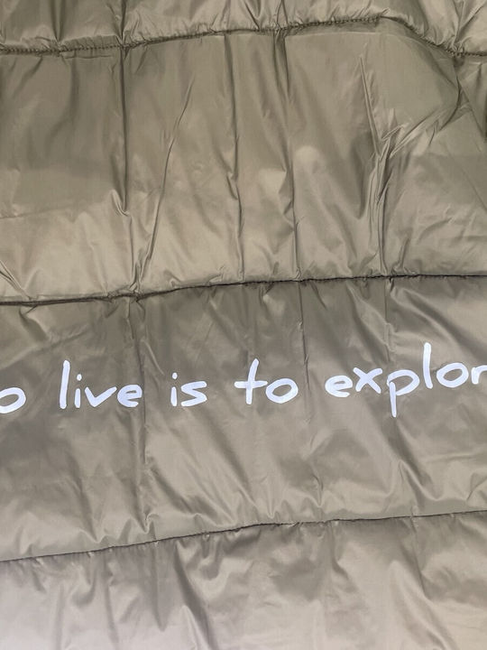 Winter Jacket Parka Waterproof Orange