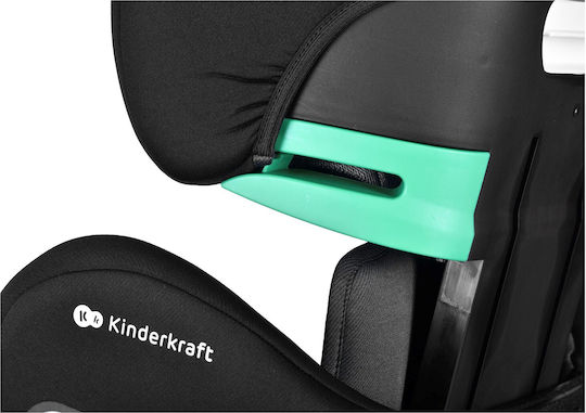 Kinderkraft Junior Fix Baby Car Seat High-back Booster i-Size with Isofix Graphite Black