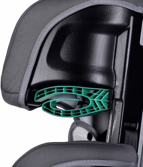 Kinderkraft Safety Fix 2 Детско Столче за Кола i-Размер с Isofix Сив 9-36 кг