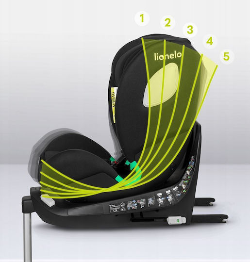 Lionelo Braam Baby Car Seat i-Size with Isofix Black Carbon 0-36 kg