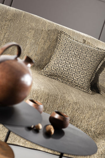 Guy Laroche Nobel Sofa Throw 2 Seater Chenille 180x250cm Beige
