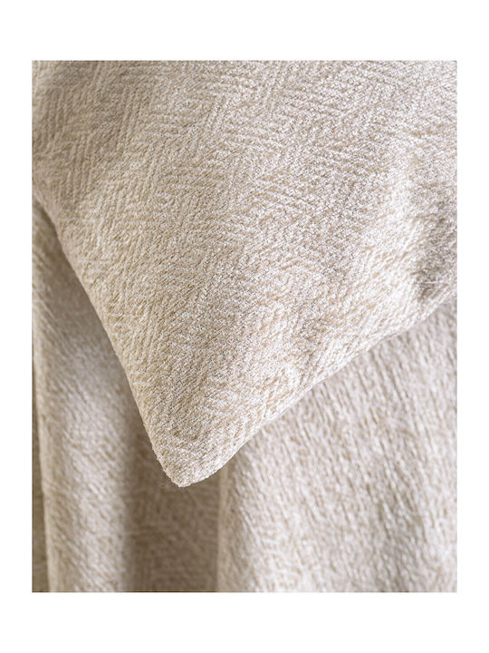 Rythmos Avida Ριχτάρι Διθέσιου Καναπέ Δύο 'Οψεων Chenille 180x240εκ. 02 Μπεζ 117-192-2504