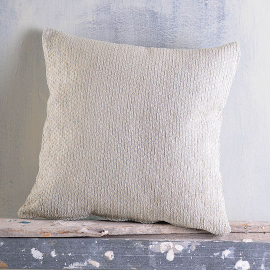 Rythmos Honey Ριχτάρι Πολυθρόνας Δύο 'Οψεων Chenille 180x160εκ. Γκρι-Καφέ