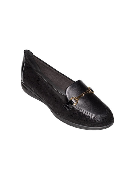 Piccadilly Women's Moccasins in Black Color