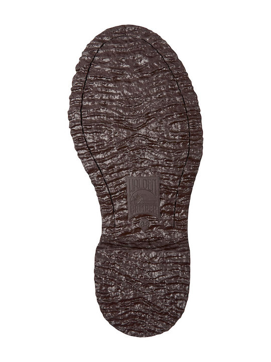 Walden Leather Women's Moccasins in Burgundy Color