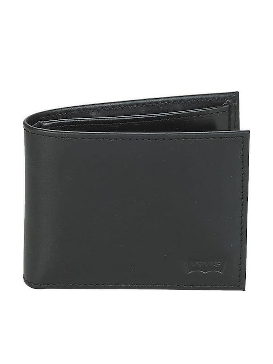 Vintage Two Horses Vertical Leather Men's Wallet Classic Black