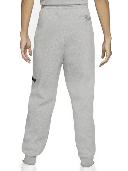 Nike Air Men's Fleece Sweatpants with Rubber Gray