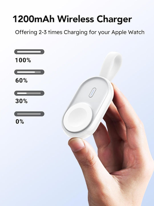 Veger W0102 Wearable Charger Apple Watch Whiteς