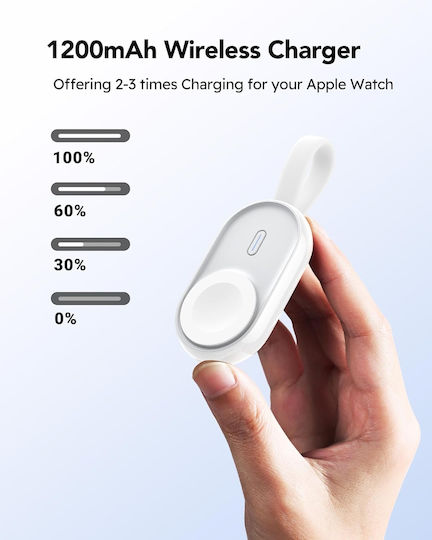 Veger W0102 Φορτιστής για Apple Watch Λευκός
