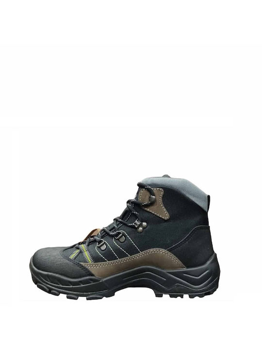 Jacalu Herren Wanderstiefel Wasserdicht Schwarz