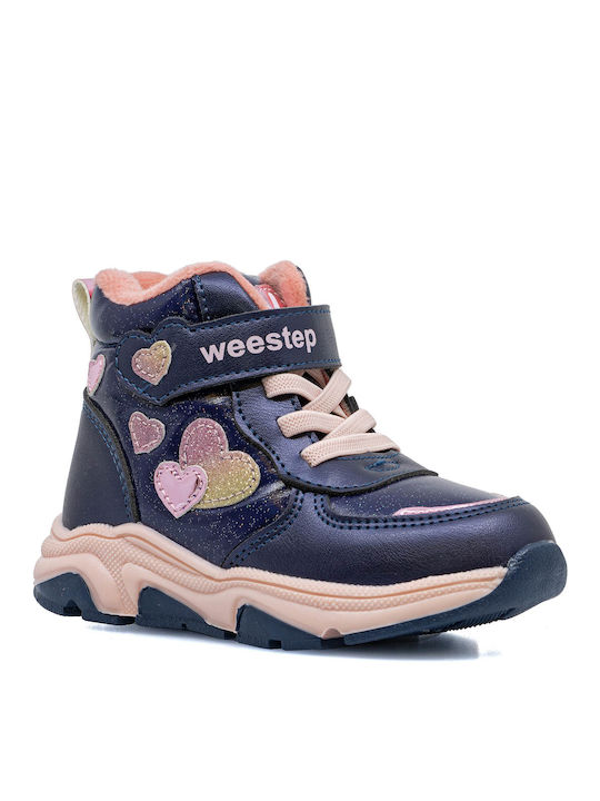 Weestep Kids Sneakers High Blue