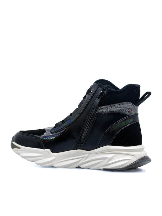 Παιδικά Sneakers High Μαύρα