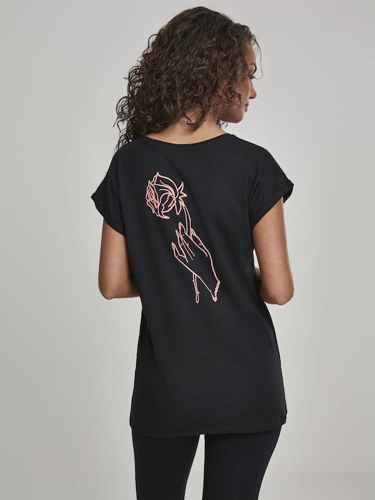 Love Γυναικείο T-shirt Μαύρο