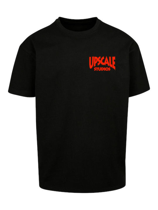 Mister Tee Oversize T-shirt Schwarz Baumwolle