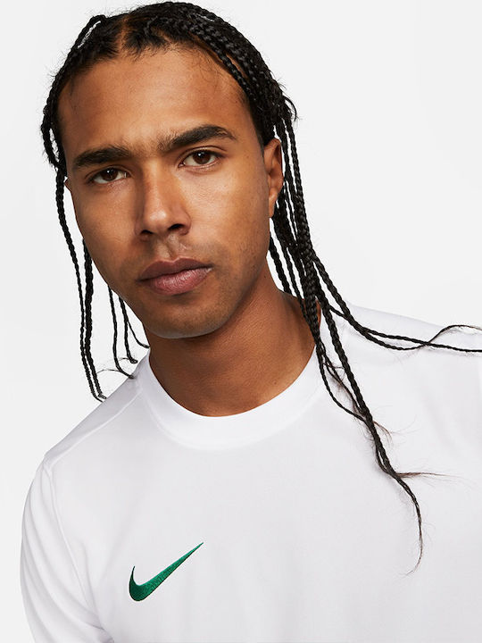 Park VII Dri-Fit Polo Herrenbluse Kurzarm Weiß