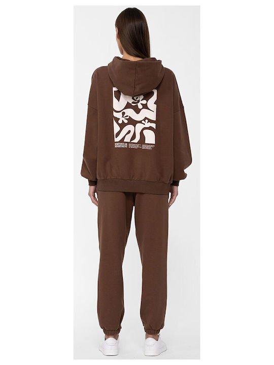 4F Women's Sweatpants Brown