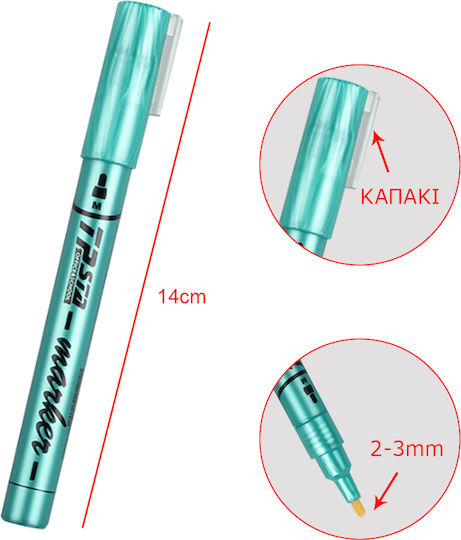 Tpster Acrylic Marker Blue (#