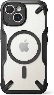 Ringke Fusion-x Magnetic Back Cover Μαύρο (iPhone 15)