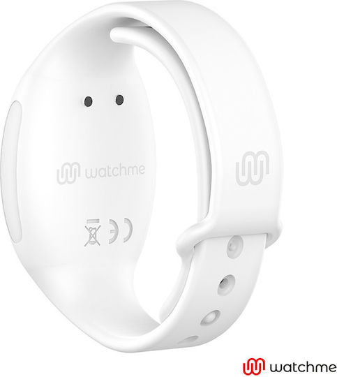 WatchMe Wireless Technology Watch Δονητής με Remote Control Λευκός