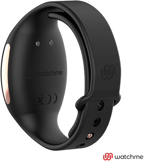 WatchMe Wireless Technology Watch Δονητής με Remote Control Μαύρος
