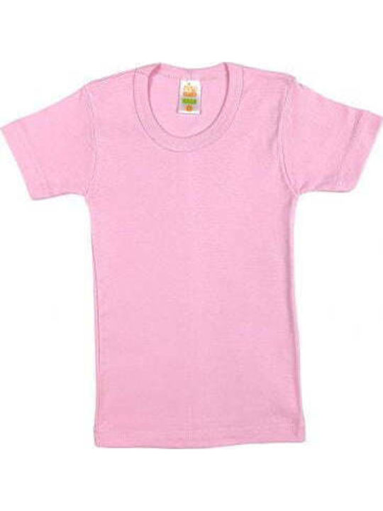 Nina Club Kids' Undershirt Short-sleeved Purple