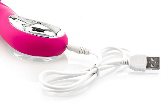 Zenn Feel The Power G-spot Vibrator G-Spot 20.5cm Pink
