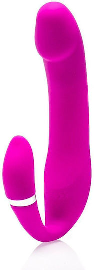 Zenn The Super Trooper Δονητής Rabbit Rotating Vibrator 19cm Purple