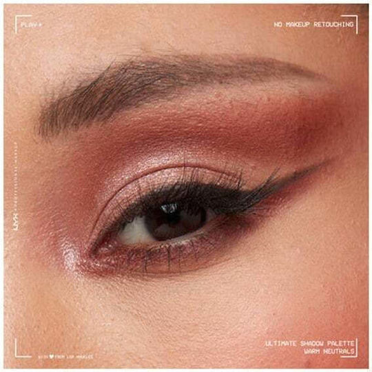 NYX Professional Makeup Ultimate Eye Shadow Palette Matte in Creamy Form 05 Warm Neutrals 0.83gr