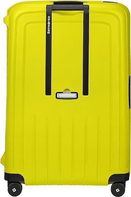 Samsonite S'cure Spinner Βαλίτσα Ταξιδιού με ύψος 81cm lemon yellow