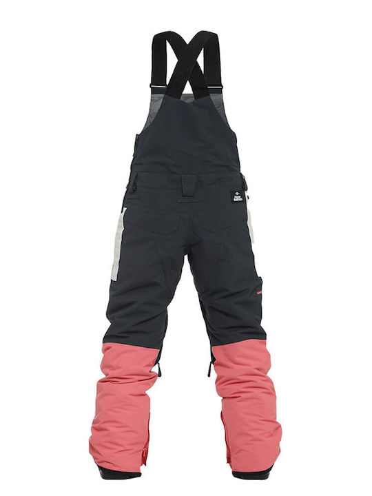 Horsefeathers Stella OW218H Women's Dungarees for Ski & Snowboard Pink