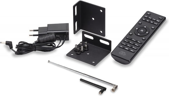 Helvia Bluetooth Receiver / Streamer / Wifi Network Player Μαύρο