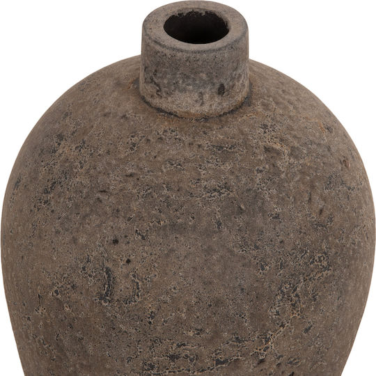 HomeMarkt Vază Decorativă Din ceramică Zati Portocaliu 32x60cm 1buc
