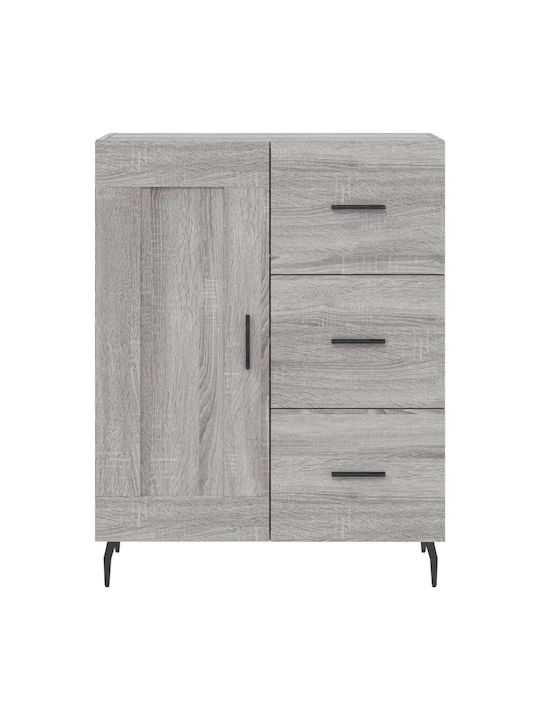Bibliotecă Gri 69.5x34x180cm