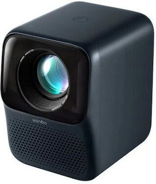 Wanbo T2 Max New Mini Projector LCD Full HD LED Lamp with Wi-Fi and Built-in Speakers Blue