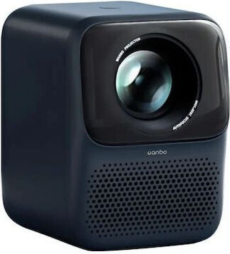 Wanbo T2 Max New Mini Projector LCD Full HD LED Lamp with Wi-Fi and Built-in Speakers Blue