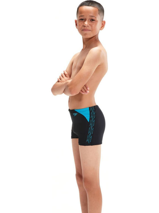 Speedo Hyper Boom Logo Splice Παιδικό Μαγιό Βερμούδα / Σορτς Μαύρο