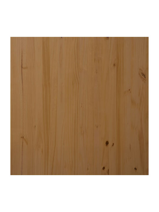 Office Storage Solid Wood Drawer Μελί Καφέ L34xW39xH103cm