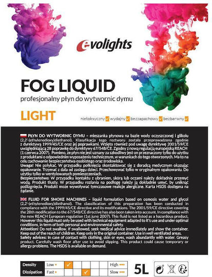 Evolights Fog Liquid Light 5lt