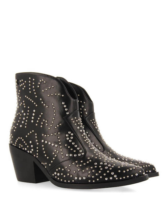 Gioseppo Damen Cowboy-Stiefeletten Schwarz