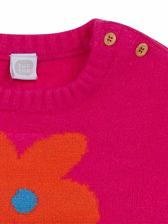 Kinderhemd Langarm Fuchsie